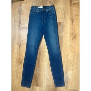 NEUW Marilyn High Rise Skinny Jeans Women (AU Size 8) US 0/2 Waist 23" Blue NEW‎